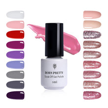 Load image into Gallery viewer, Sequins Pink Series Gel Nail Polish Set